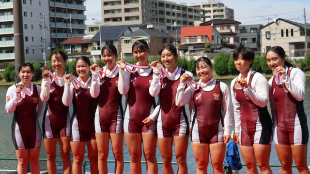 【連載】『令和７年度卒業記念特集』第51回　加藤真奈／漕艇