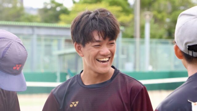 【連載】『令和７年度卒業記念特集』第56回　松本翔太／軟式庭球