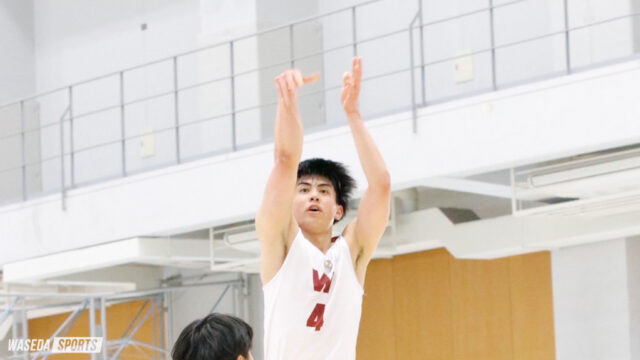 【男子バスケ】法大に勝利し無傷の３連勝　大会３連覇に王手