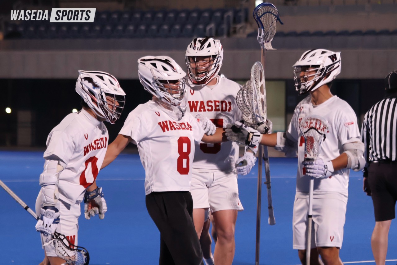 男子ラクロス、逆転勝利で白星スタート！新体制の初陣