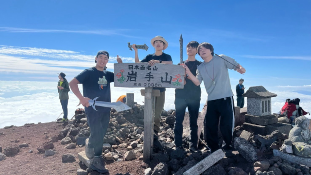 【連載】『令和７年度卒業記念特集』第36回　小田直／ワンダーフォーゲル　　　　　　　　　　