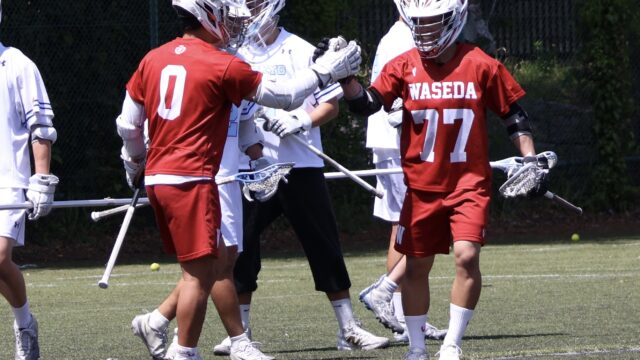 【男子ラクロス】第４Ｑで怒涛のゴールラッシュ！東大に快勝を収める