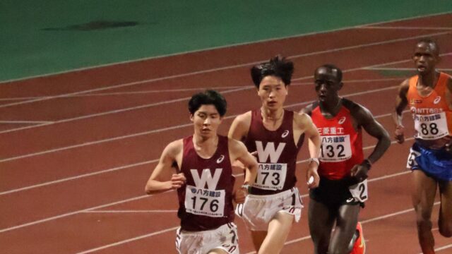 【競走】増子陽太がＵ20記録を打ち破る！　鈴木琉も圧巻の走りを披露