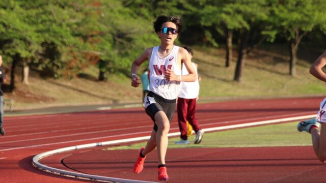 【競走】マネージャー転向の辻が怒涛（どとう）のラストスパートを見せる