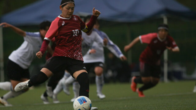 【女子サッカー】難敵相手に完封勝利を収め、関カレ白星発進／日体大戦