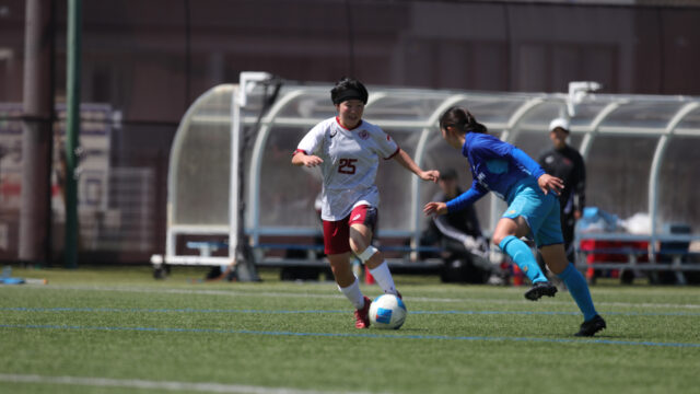 【女子サッカー】２日連続で無得点に終わり、関東リーグで今季初黒星/山梨学院レッドサンダーズ戦