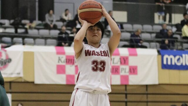 【女子バスケ】一時は逆転を許すも、意地の白星を挙げる