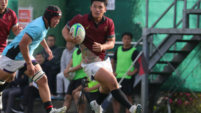 【ラグビー】ＢＫを中心にアグレッシブに攻め続けた早大Ｂ　筑波大Ｂに快勝