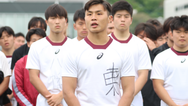 早大ラグビー部に新入部員が加わる　新たな風が吹き込まれる