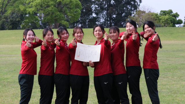 【女子アーチェリー】総合２位で王座出場を決め、王座２連覇へ前進