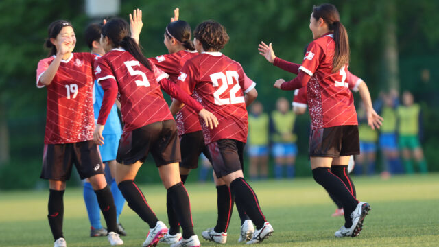 【女子サッカー】小島の試合終了間際の決勝ゴールで劇的勝利／神奈川大戦
