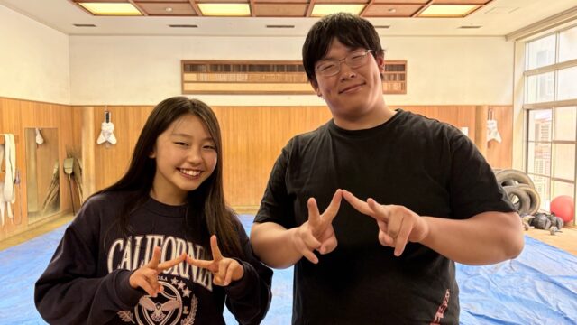 【相撲】新入生対談　成松孝信×佐渡遥