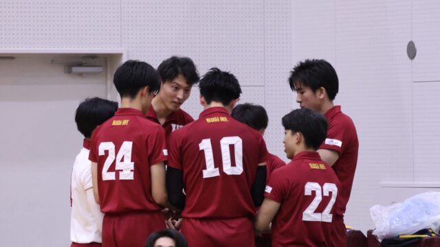 【男子バレー】立て直しを図り、セットを連取　国士舘大に勝利し、リーグ７勝目を飾った