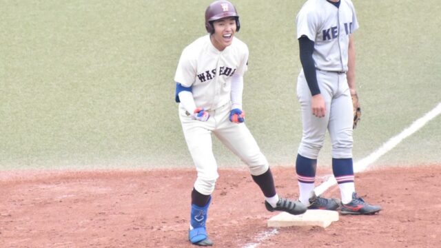 【準硬式野球】町田が今季初勝利　接戦を制し勝ち点を奪う／慶大２回戦