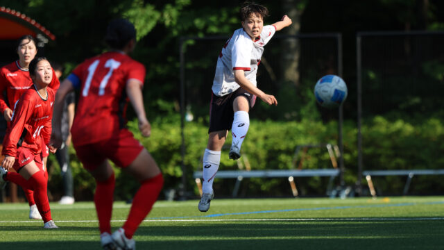 【女子サッカー】強豪相手に競りながらも、僅差で敗戦／日大戦