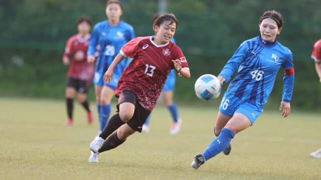 【女子サッカー】２点ビハインドを追いつくも、あと一歩及ばず悔しいドロー／神奈川大戦