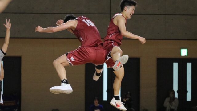 【男子バスケ】３Ｐ祭りで日体大撃破　ベスト８進出を決める
