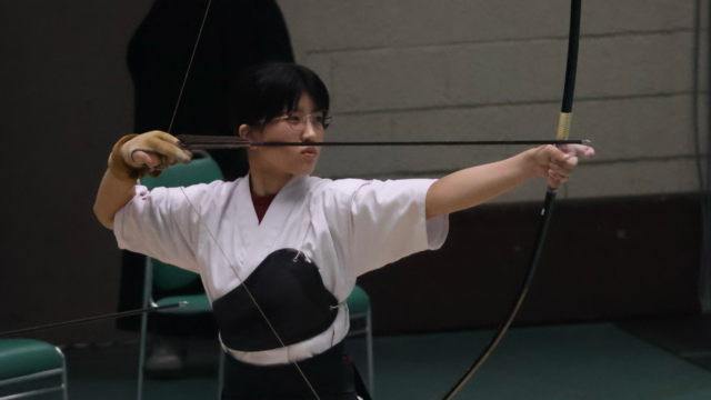 【弓道】女子個人　村松が７位入賞を果たす