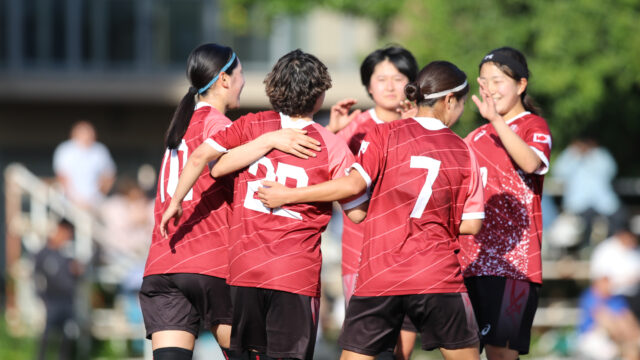 【女子サッカー】攻撃と守備がかみ合い、３試合連続クリーンシートで快勝／帝京平成大戦
