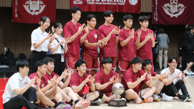 【男子バスケ】早慶戦７連覇　４年生のプライド”魅せる”