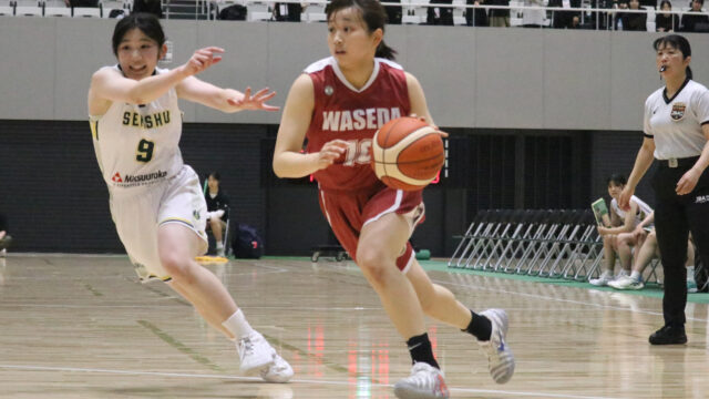 【女子バスケ】届かなかった新人インカレ、総力戦の末に涙をのんだ