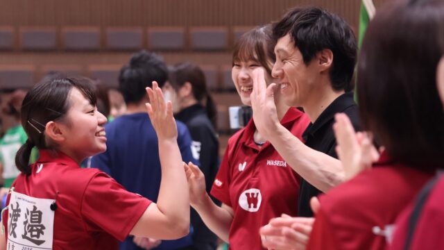 【女子卓球】１つでも上の順位へ　大激戦の後半戦スタート