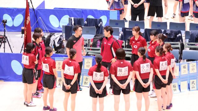【女子卓球】「ここから上がっていくだけ」新体制初の大会は悔しさの残る６位に