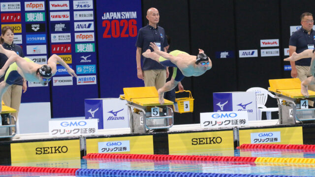 【競泳】日本のトップレベルが集結する国内最高峰の大会で、早大選手が続々と自己ベスト更新！