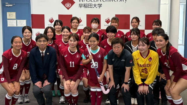 【女子ホッケー】新たな仲間とともに　女子ホッケー部に新メンバーが加入
