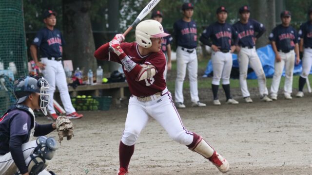 【男子ソフト】投打かみ合わず、東京理科大に完封負け/東日本インカレ初戦