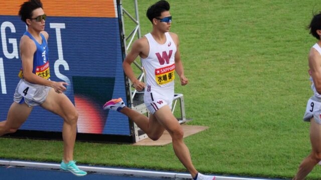 【競走】トラックシーズン終盤へ　夏合宿での成果を確かめる大会に