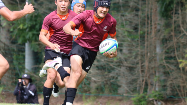 【ラグビー】個々のアピールが光る　天理大Ｃに快勝