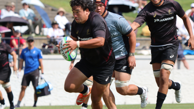 【ラグビー】天理大Ａに快勝　夏の成長を魅せる一戦に