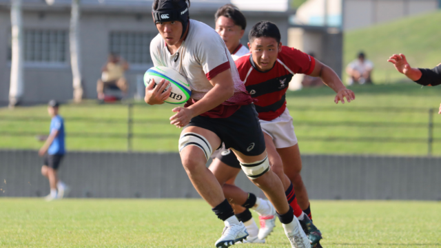 【ラグビー】京産大Ｂを後半突き放す　暑い夏の終わりを白星で飾った