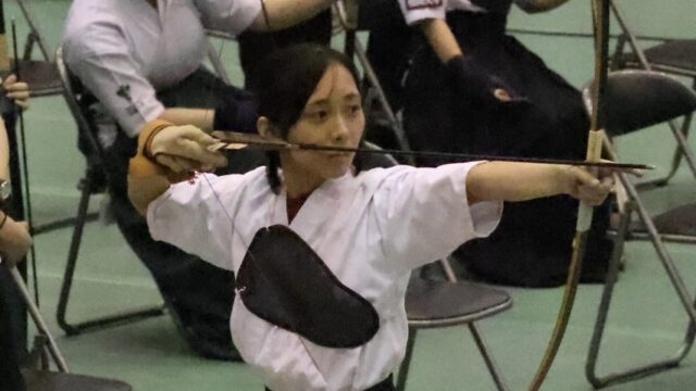 【弓道】インカレ最終日　重田副将が個人戦４位入賞！