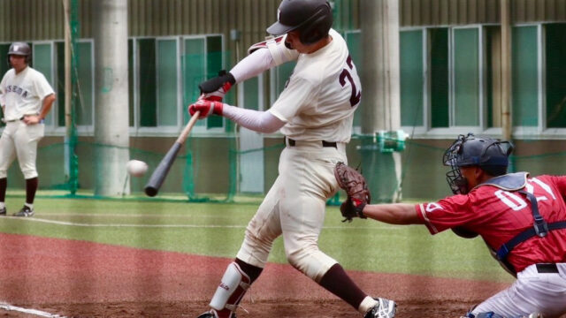 【野球】尾形樹人の一発で快勝　夏キャンプに弾み／杏林大戦