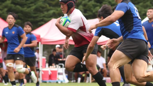 【ラグビー】早大Ｃ、後半に流れを掴む。菅平の地で帝京大Ｃに勝利