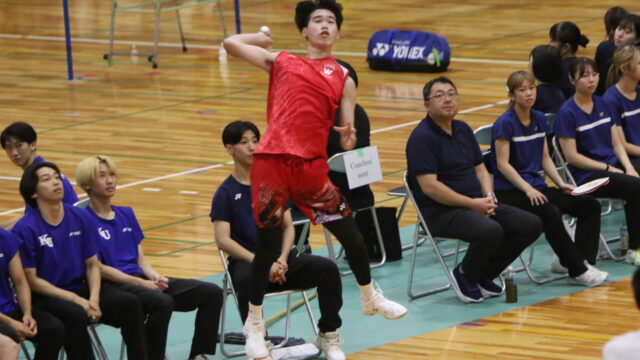 【バドミントン】男女ともに初戦を快勝／秋季リーグ戦