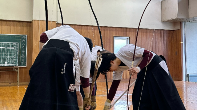 【弓道】男子リーグ戦　東大を下し２連勝