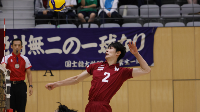 【男子バレー】東京学芸大にストレート勝利！ 秋季リーグ４連勝を飾る