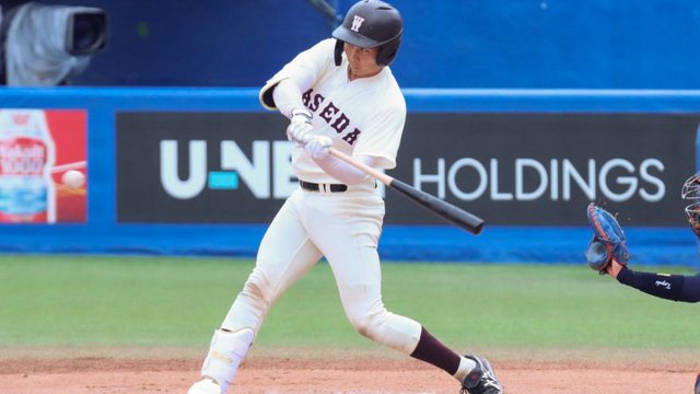 【野球】終盤に力負けで黒星スタート　「一番やってはいけないこと」（尾形）／法大１回戦