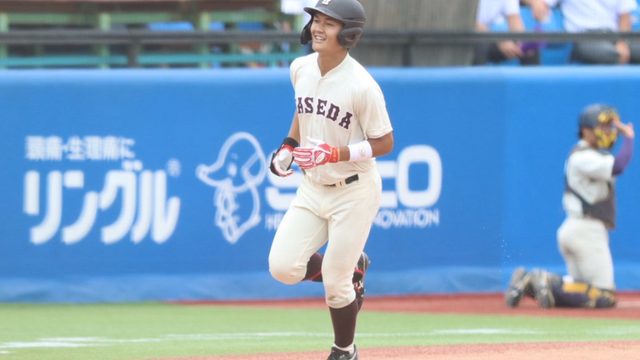 【野球】阿部葉太の殊勲打で逆転勝利　秋最初の勝ち点獲得に王手／明大１回戦