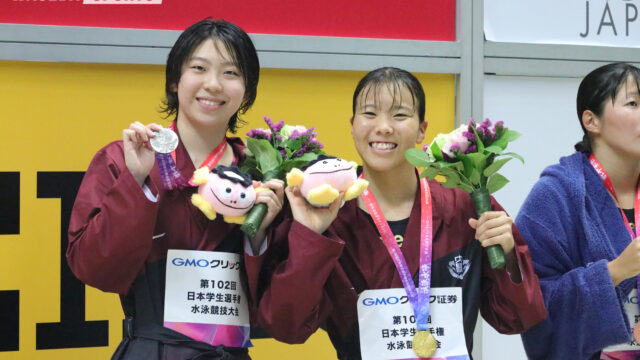 【競泳】松﨑、青木がワンツーフィニッシュ！加藤は大会新で頂点に　メダル＆自己ベストラッシュで、チームに勢いをつける1日に