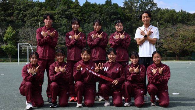 【競走】女子単独チームで駅伝初出場！　江本コーチの下、新たな歴史を刻む