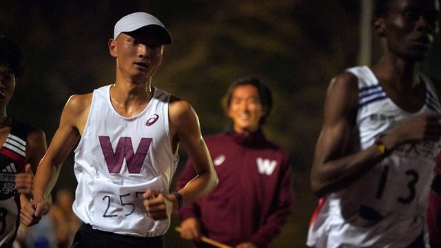 【競走】上杉が自身２度目の１万メートルで28分台を記録！