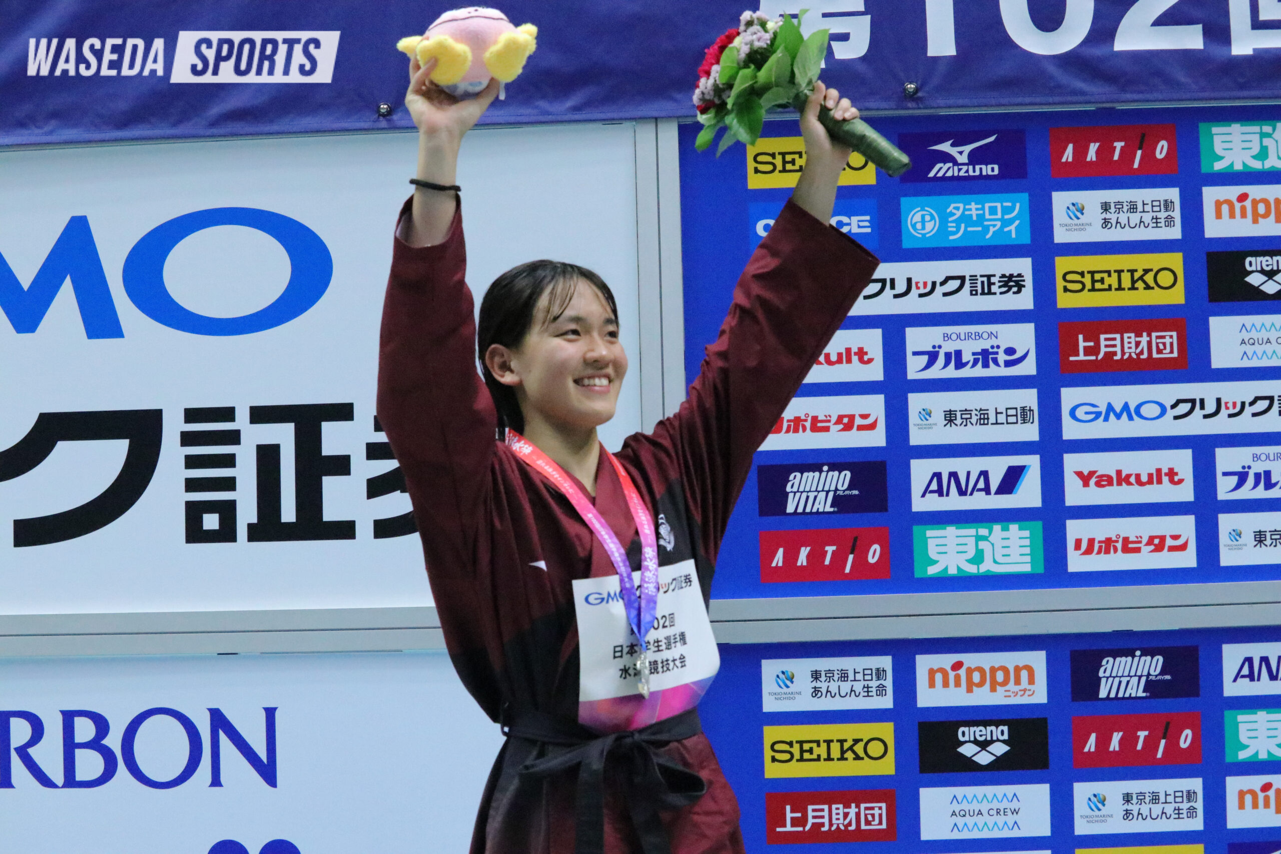 【競泳】新開誠也・内田さくらの男女両主将がメダル獲得！ 加藤心冨は自己ベストを1.66更新し